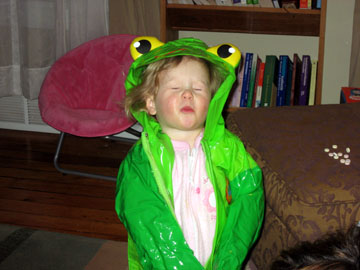 froggie birthday girl