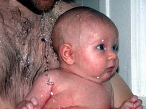 Showering with Daddy