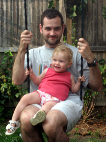 Swinging with Daddy